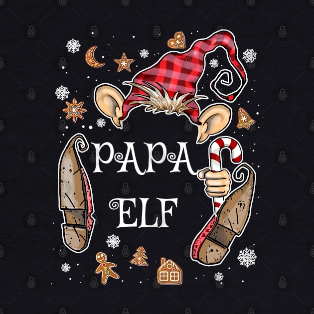 Funny Papa Elf Christmas Costume by ArtedPool